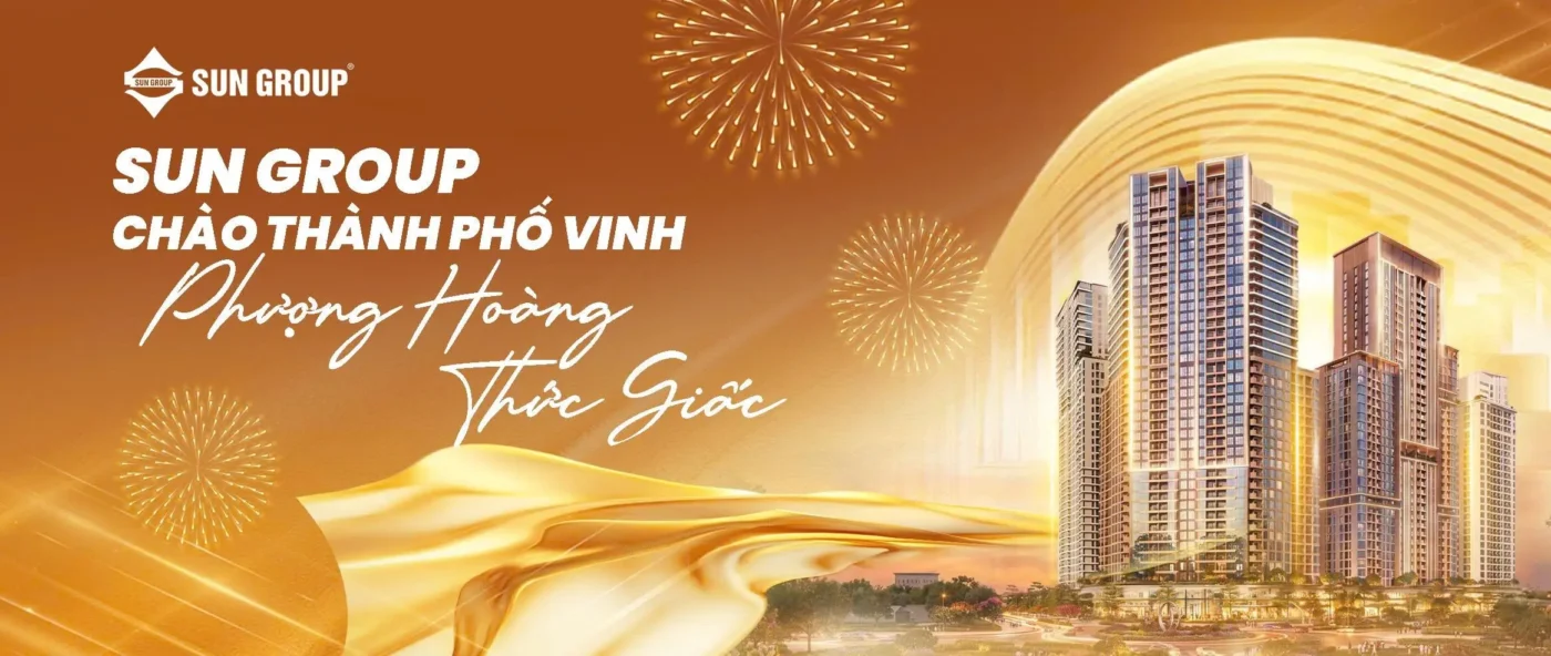Banner dự án Sun Trường Vinh - Sun Group Vinh