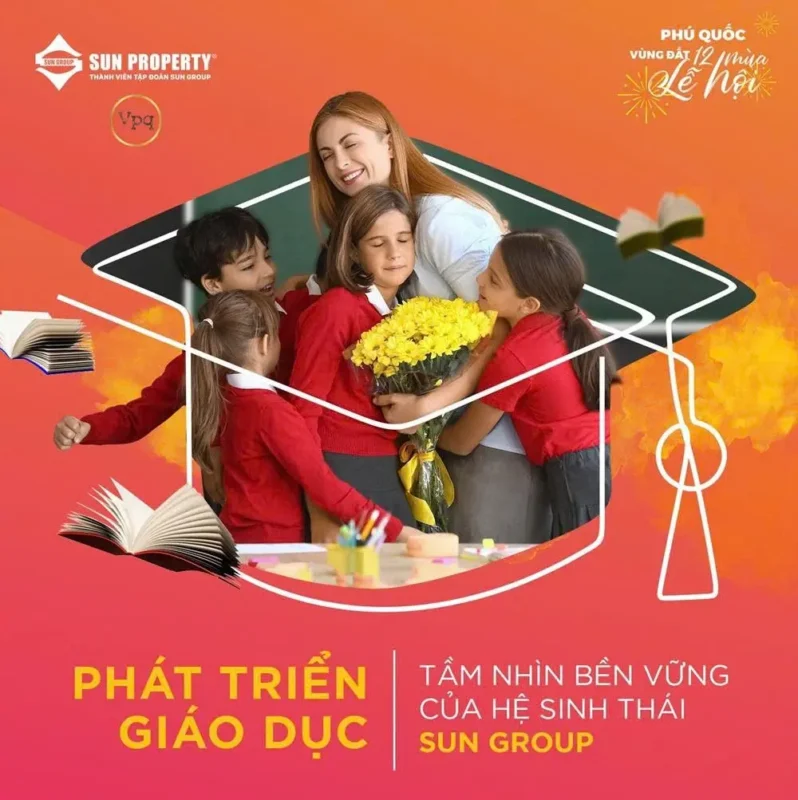 Hệ thống giáo dục - mảng mới của tập đoàn Sun Group