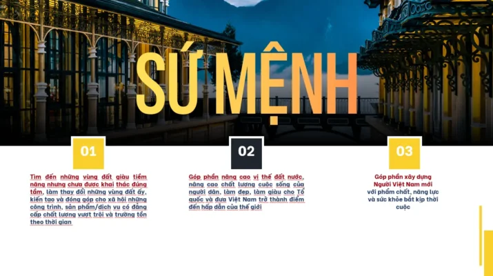 Sứ mệnh của tập đoàn Sun Group - Chủ đầu tư đang âm thầm bước vò làm đẹp vùng đất Nghệ An