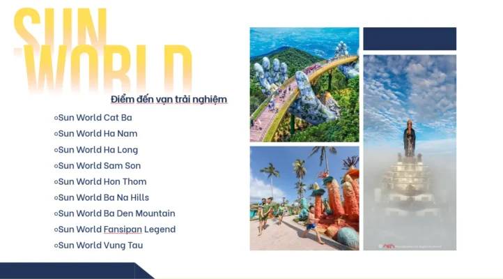 Sun World - Điểm đến vạn người mê, hành trình biến những vùng đất đẹp ở Việt Nam vươn tầm thế giới