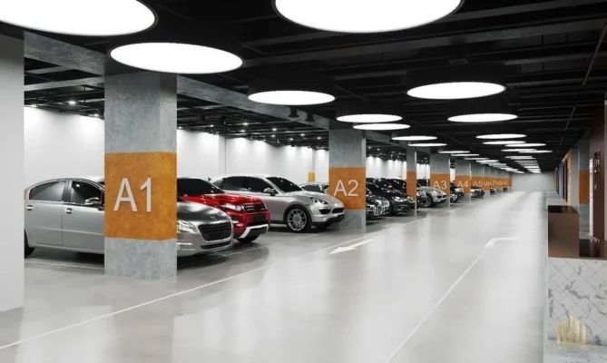 tầng hầm dự án Sun Group Vinh ( Hình ảnh minh họa )